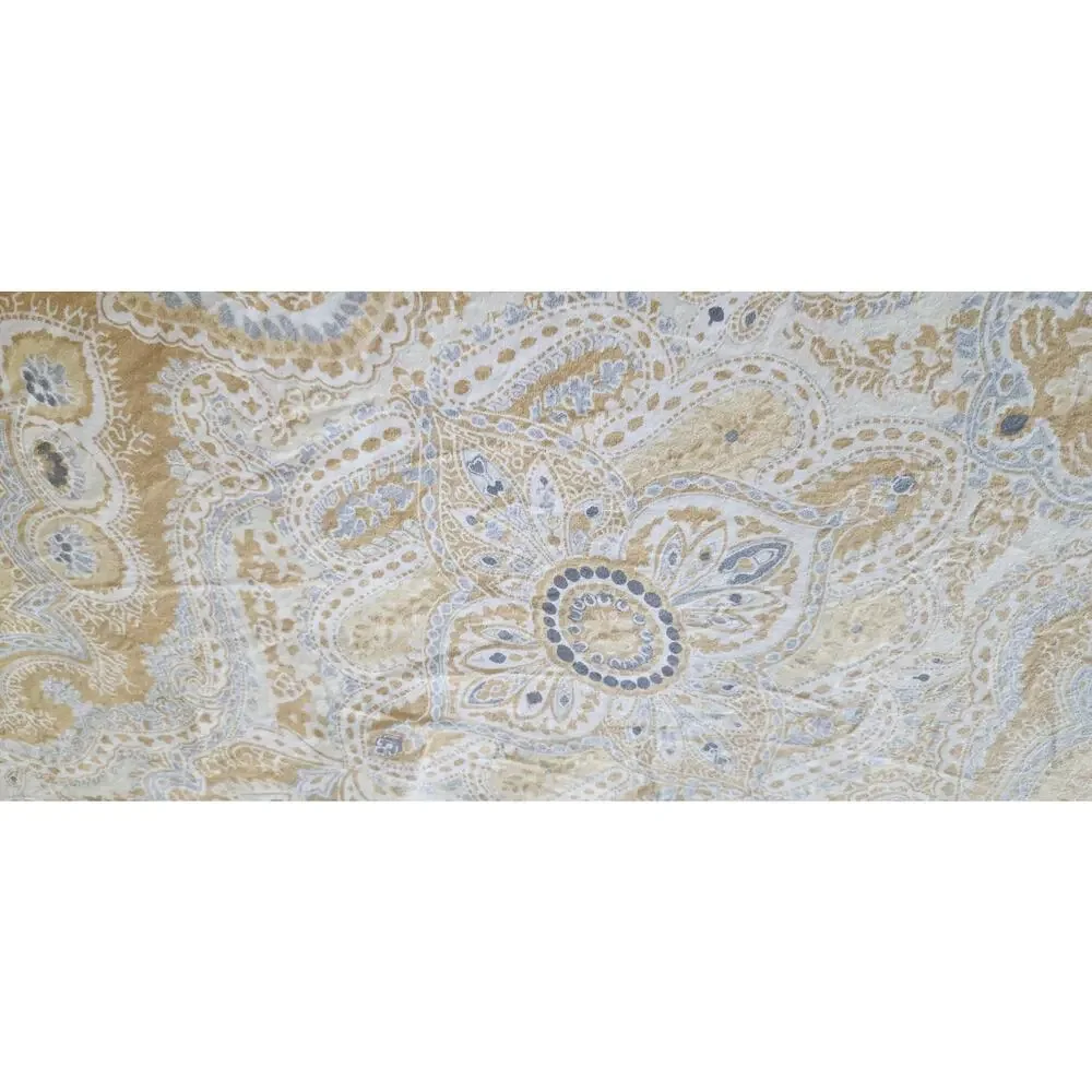 Pottery Barn Yellow Cotton Viola Paisley Duvet Cover Set Full/Queen Shams
